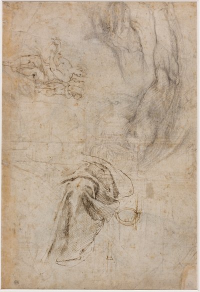 Scheme for the Decoration of the Ceiling of the Sistine Chapel by Michelangelo Buonarroti